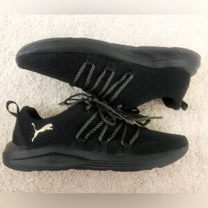 PUMA Black Soft Foam Running Sneaker